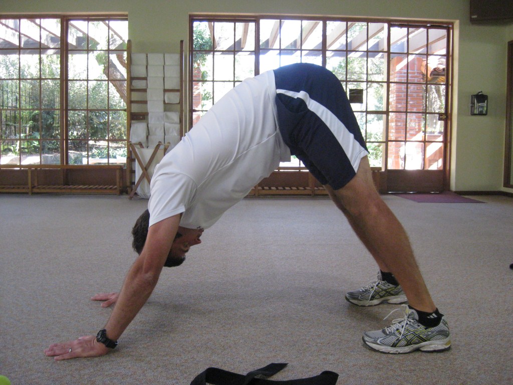 Downward facing Dog - YOGA for Kickers!